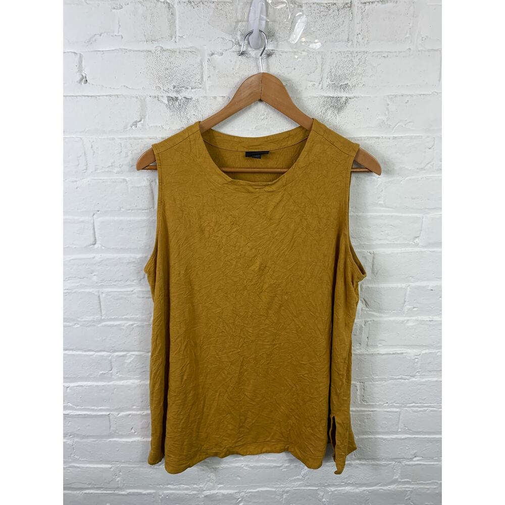J. Jill Mustard Yellow Tank Top